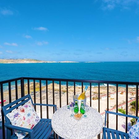 Islet Promenade Seafront Family Apartment With 2 Balconies By Getawaysmalta Σεντ Πόλς Μπέι Εξωτερικό φωτογραφία