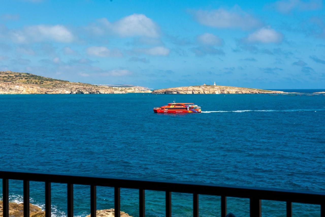 Islet Promenade Seafront Family Apartment With 2 Balconies By Getawaysmalta Σεντ Πόλς Μπέι Εξωτερικό φωτογραφία