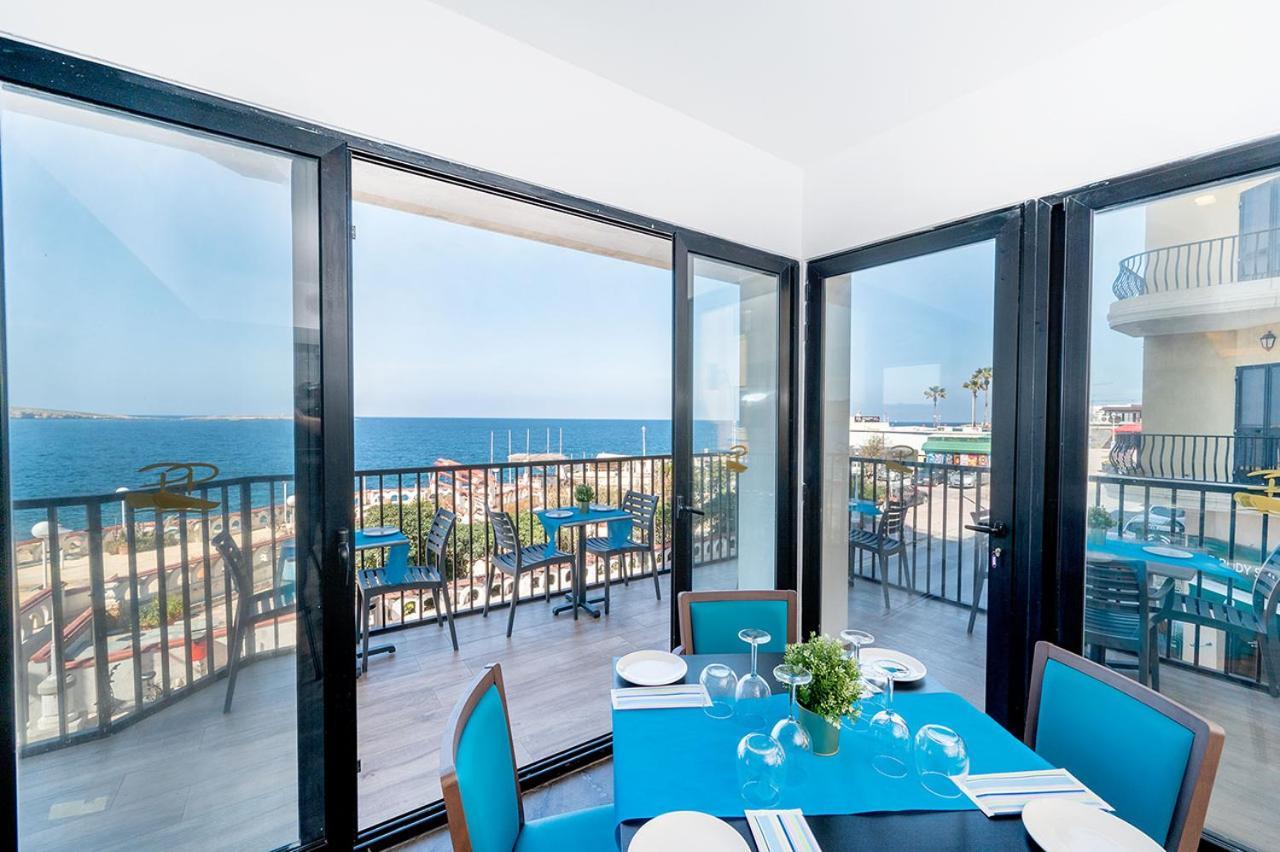 Islet Promenade Seafront Family Apartment With 2 Balconies By Getawaysmalta Σεντ Πόλς Μπέι Εξωτερικό φωτογραφία