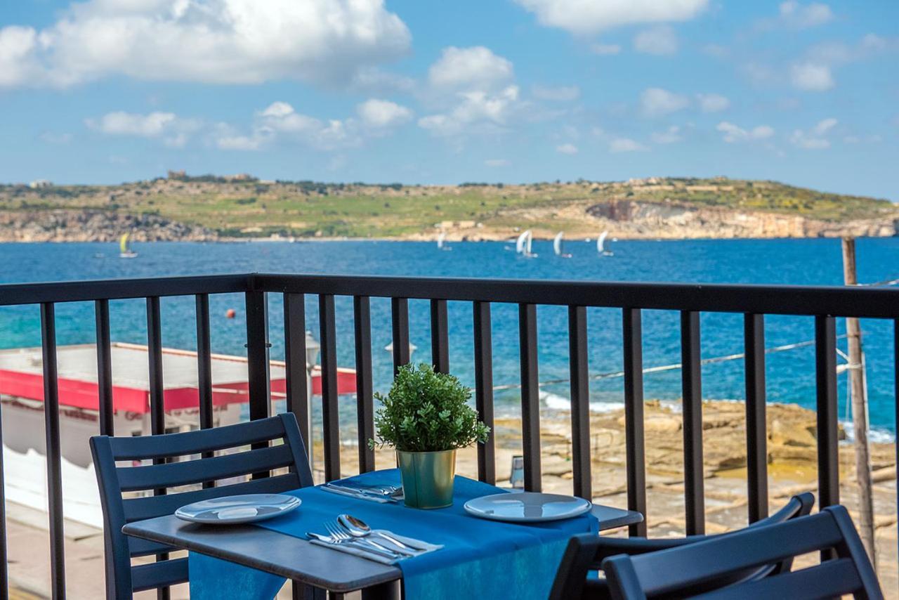 Islet Promenade Seafront Family Apartment With 2 Balconies By Getawaysmalta Σεντ Πόλς Μπέι Εξωτερικό φωτογραφία